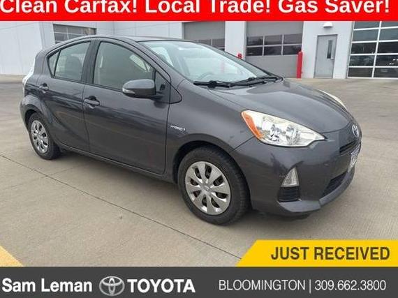 TOYOTA PRIUS C 2014 JTDKDTB30E1571690 image